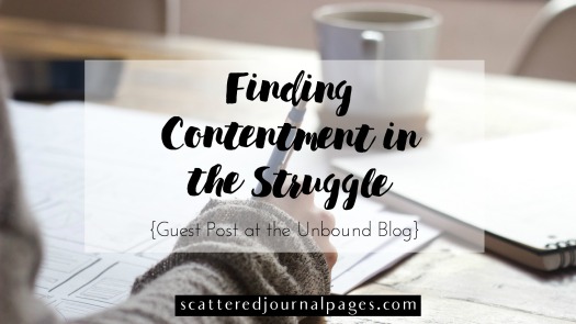Finding Contentment in the Struggle